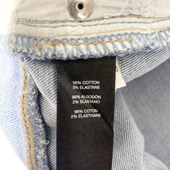 Chico's Womens So Slimming Crop Jeans Size 0 US 4 Light Wash Mis Rise - Picture 8 of 13